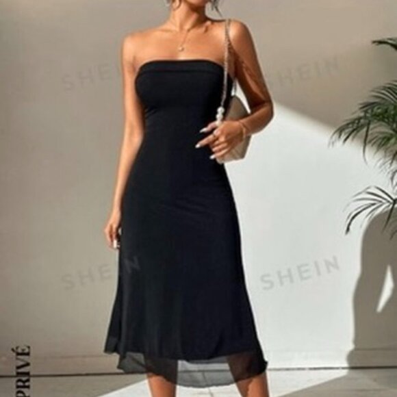 black strapless dress - Picture 8 of 8